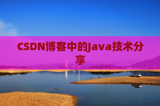 CSDN博客中的Java技术分享